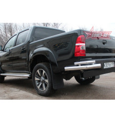 Защита задняя "уголки" на Toyota Hilux TOHX.76.0930