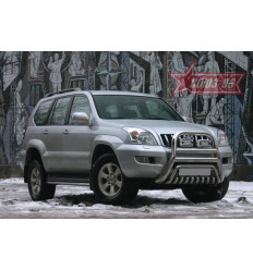 Решетка передняя мини на Toyota Land Cruiser 120 TC12.55.0041