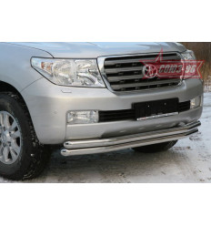 Защита переднего бампера на Toyota Land Cruiser 200 TC20.48.0566