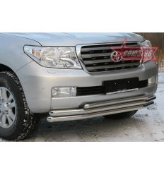 Защита переднего бампера на Toyota Land Cruiser 200 TC20.48.0567