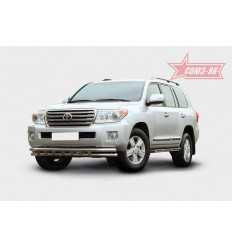 Защита переднего бампера на Toyota Land Cruiser 200 TC20.45.1458