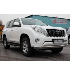 Защита переднего бампера труба на Toyota Land Cruiser 150 TC15.48.1910