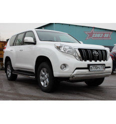 Защита переднего бампера труба на Toyota Land Cruiser 150 TC15.48.1914