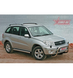 Решетка передняя мини на Toyota Rav 4 TRAV.56.0037