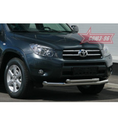 Защита переднего бампера труба на Toyota Rav 4 TRAV.48.0461