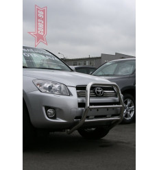 Решетка передняя мини на Toyota Rav 4 TRAV.55.0863