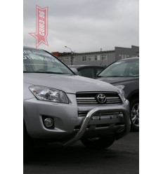 Решетка передняя мини на Toyota Rav 4 TRAV.56.0866