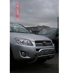 Решетка передняя мини на Toyota Rav 4 TRAV.56.0864