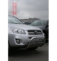 Решетка передняя мини на Toyota Rav 4 TRAV.57.0865