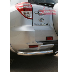 Защита задняя "уголки" на Toyota Rav 4 TRAV.76.0871