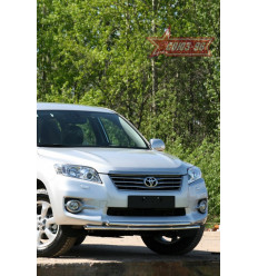 Защита переднего бампера на Toyota Rav 4 TRAV.48.1076
