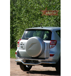 Защита задняя "волна" на Toyota Rav 4 TRAV.75.1087