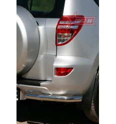 Защита задняя "уголки" на Toyota Rav 4 TRAV.76.1083