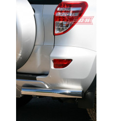 Защита задняя "уголки" на Toyota Rav 4 TRAV.76.1084