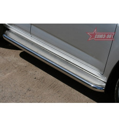Пороги с листом на Toyota Rav 4 TRAV.82.1081