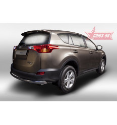 Защита задняя на Toyota Rav 4 TRAV.75.1716