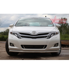 Защита переднего бампера труба на Toyota Venza TVEN.48.1835