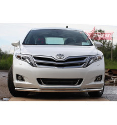 Защита переднего бампера труба на Toyota Venza TVEN.48.1836