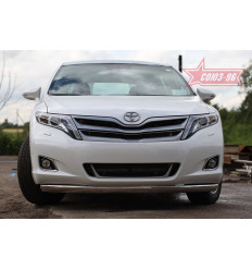 Защита переднего бампера труба на Toyota Venza TVEN.48.1837