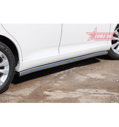 Пороги труба на Toyota Venza TVEN.80.1843