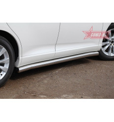 Пороги труба на Toyota Venza TVEN.80.1844