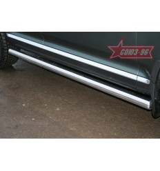 Пороги труба на Volkswagen Touareg VWTG.80.0594