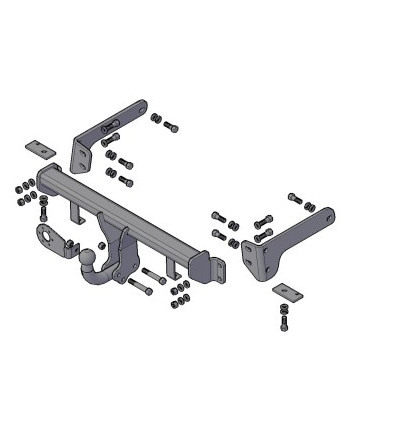 Фаркоп на Chevrolet Captiva 9430