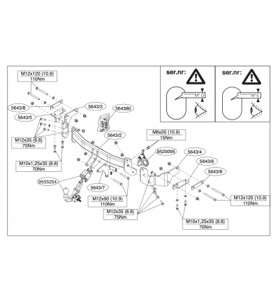 Фаркоп на Kia Sorento 564400