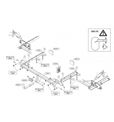 Фаркоп на Chevrolet Orlando 542500