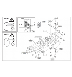 Фаркоп на Toyota Landcruiser 200 424600