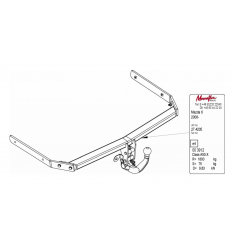 Фаркоп на Mazda 6 343058600001