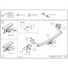 Оцинкованный фаркоп на Fiat Freemont D042A