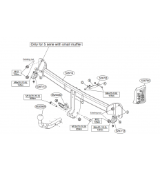 Фаркоп на BMW 5 F10/F11 528700