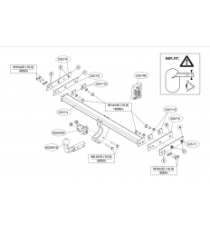 Фаркоп на Volvo V60 535700