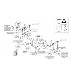 Фаркоп на Subaru Forester 570000