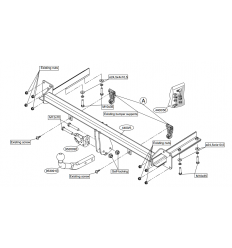 Фаркоп на Opel Astra H 440000