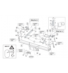 Фаркоп на Opel Movano 547400