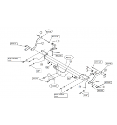 Фаркоп на Citroen Jumper 481900