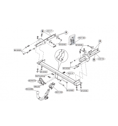 Фаркоп на Mercedes B 443100