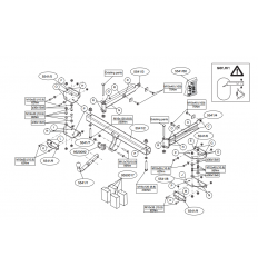 Фаркоп на Mercedes ML W164 554100