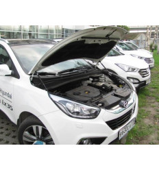 Амортизатор (упор) капота на Hyundai ix 35 UP 2744