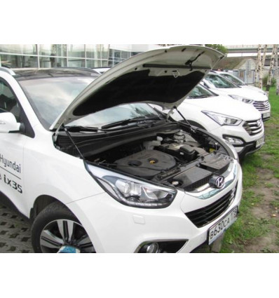 Амортизатор (упор) капота на Hyundai ix 35 UP 2744