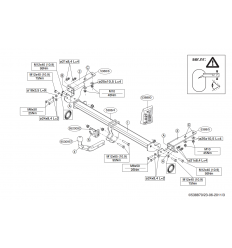 Фаркоп на Citroen C4 538800