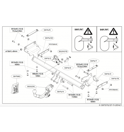 Фаркоп на Nissan Qashqai 597500