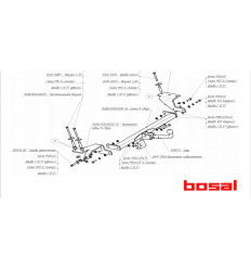 Фаркоп на Chery Bonus 7608A