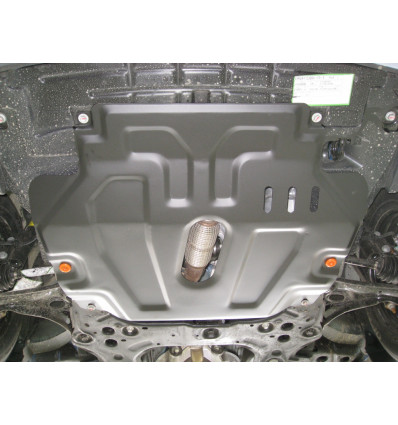 Защита картера двигателя и кпп на Chevrolet Captiva 10.758.C2