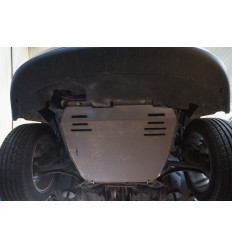 Защита картера двигателя и кпп на Jeep Liberty 04.09ABC