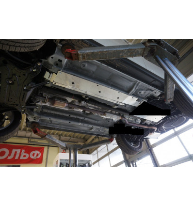 Защита топливных трубок на Mitsubishi Outlander 14.18ABC