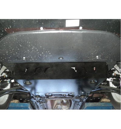 Защита картера двигателя и кпп на Nissan Qashqai 15.16ABC