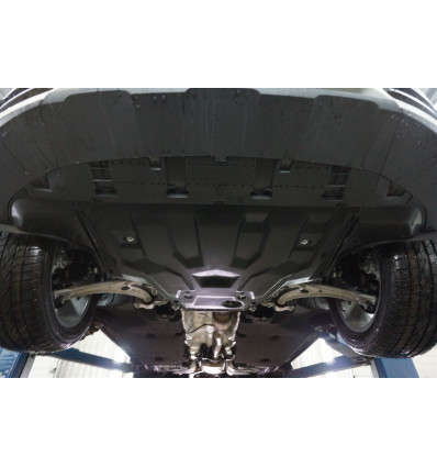 Защита картера двигателя и кпп для Audi Q3 02.03k